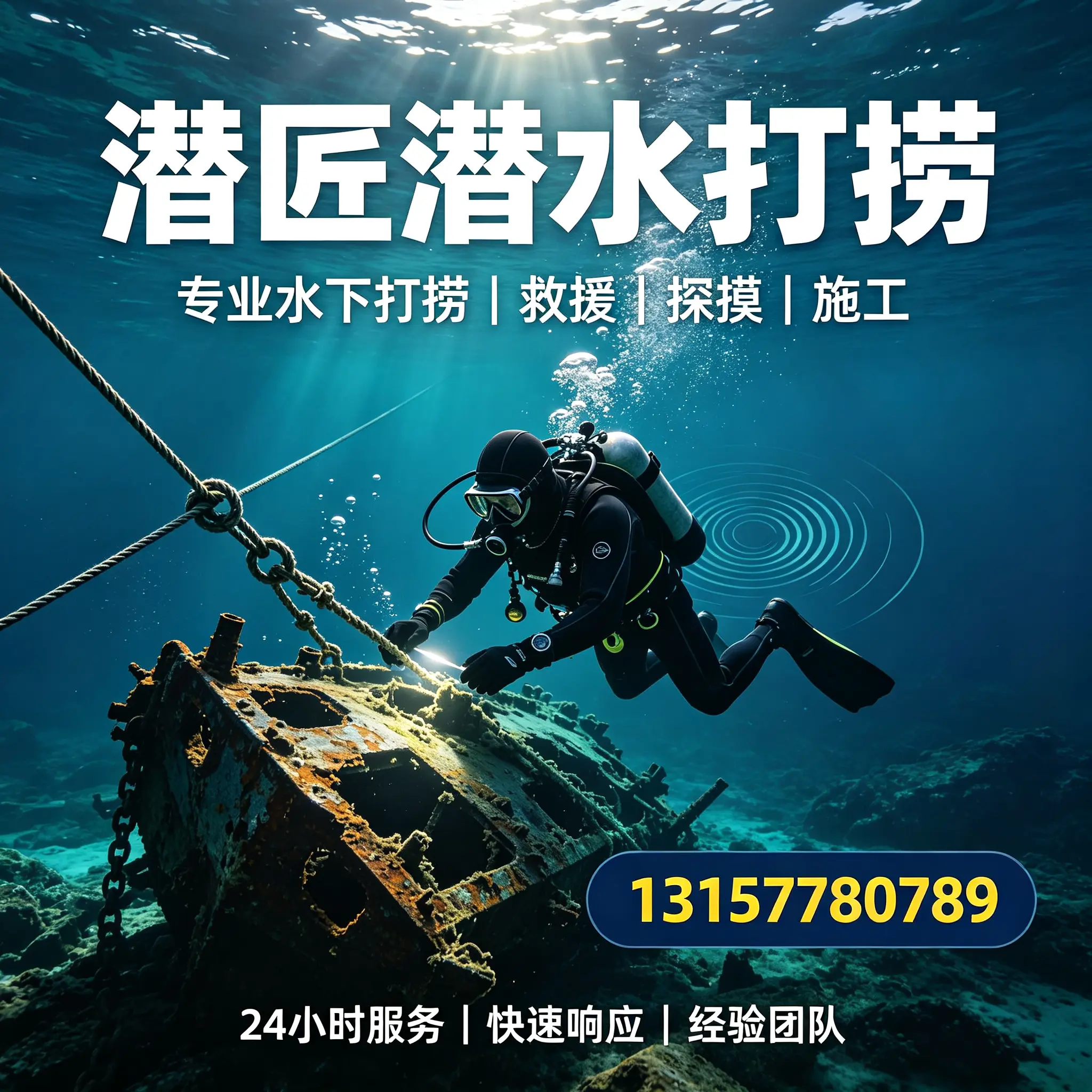 康乐水下打捞作业服务产品
